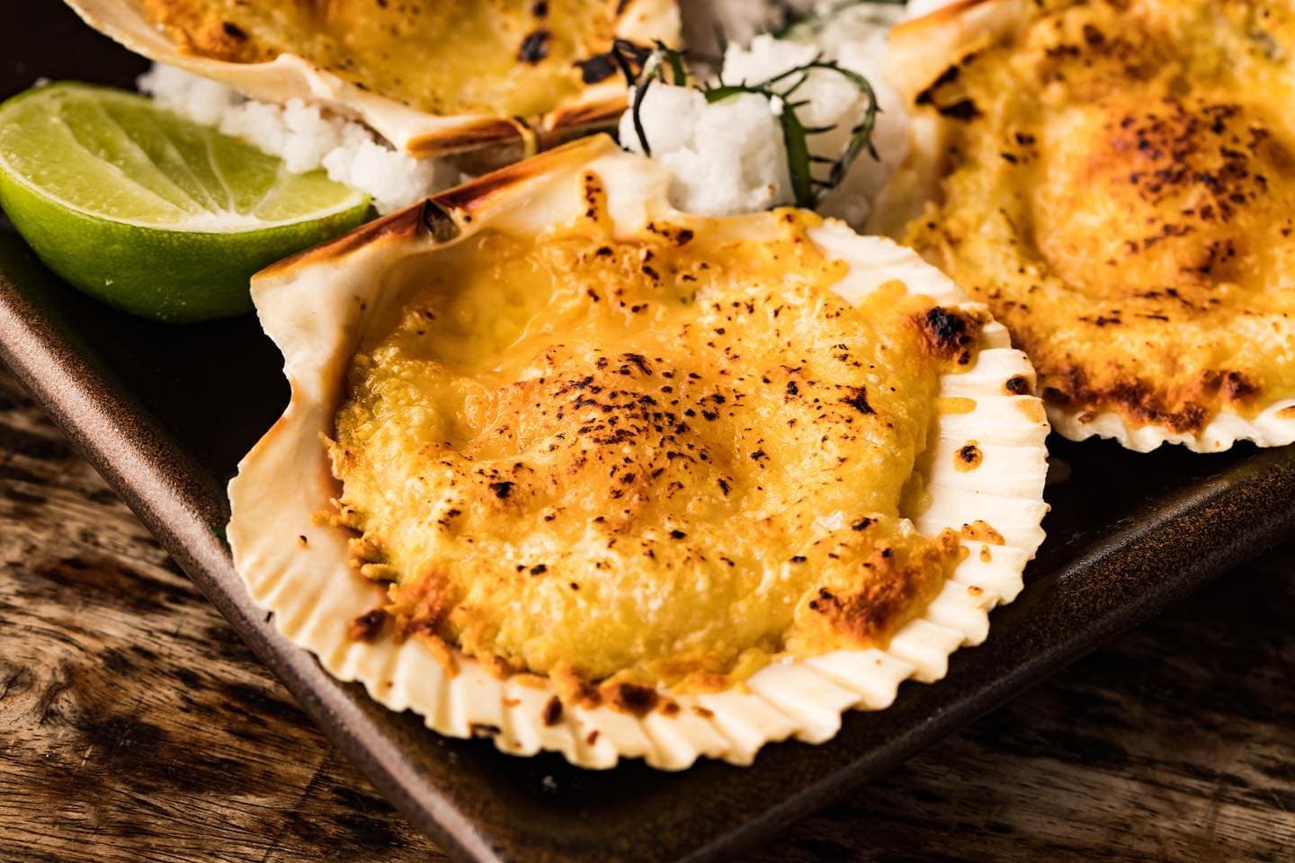 Conchitas a la Parmesana 10 pzas