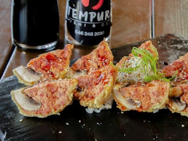 Champiñones Tempura