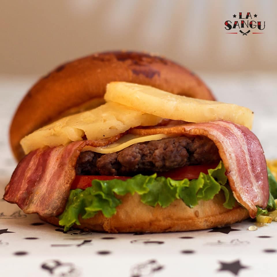 Hamburguesa Hawaiana