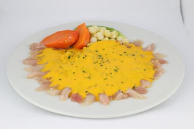 Tiradito de Pescado del Día en Ají Amarillo