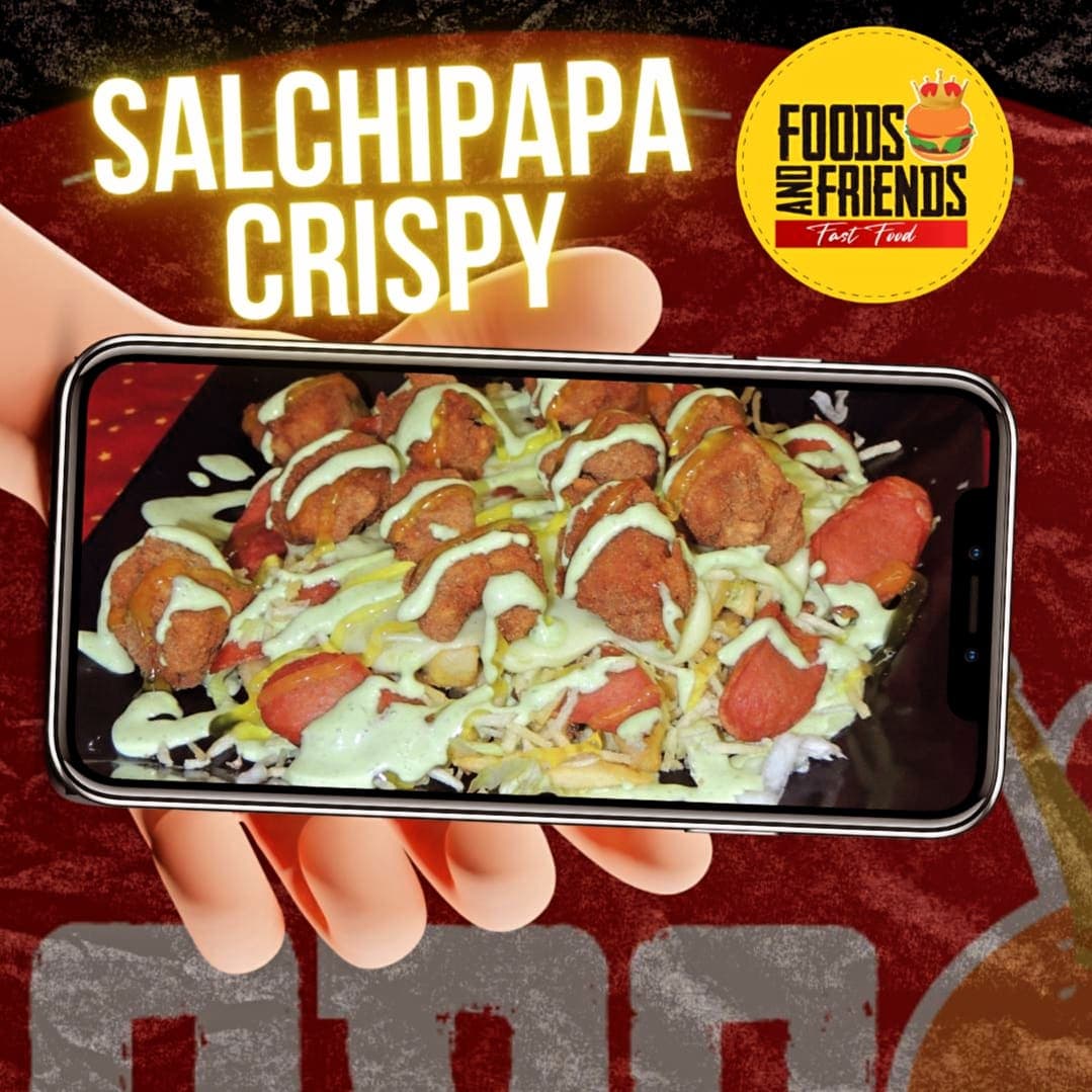 Salchipapa de Pollo Crispy
