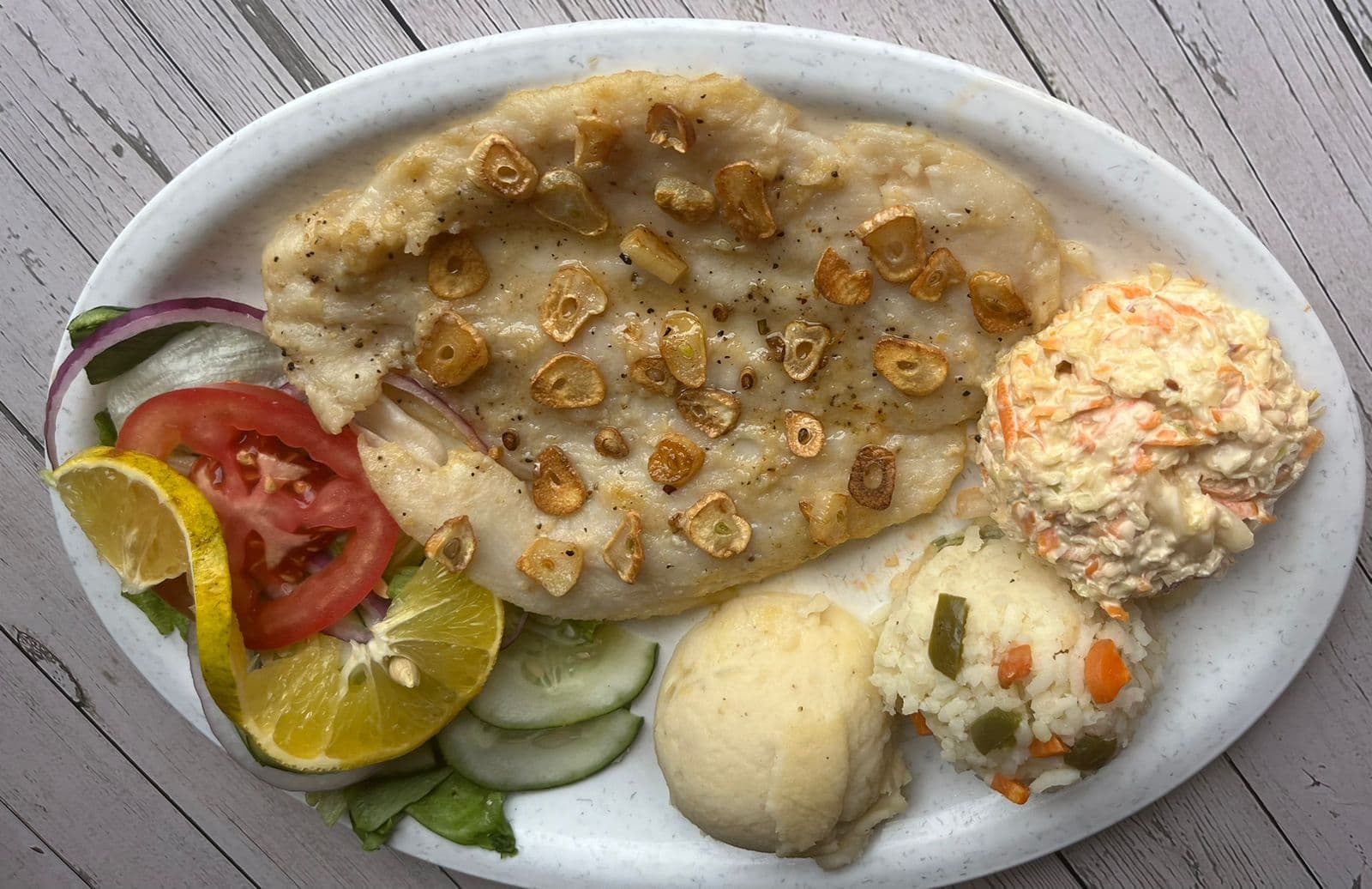 Filete al Mojo de Ajo
