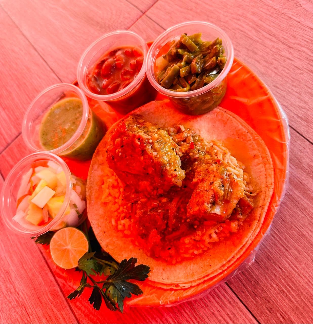 Cueritos de cerdo en salsa verde