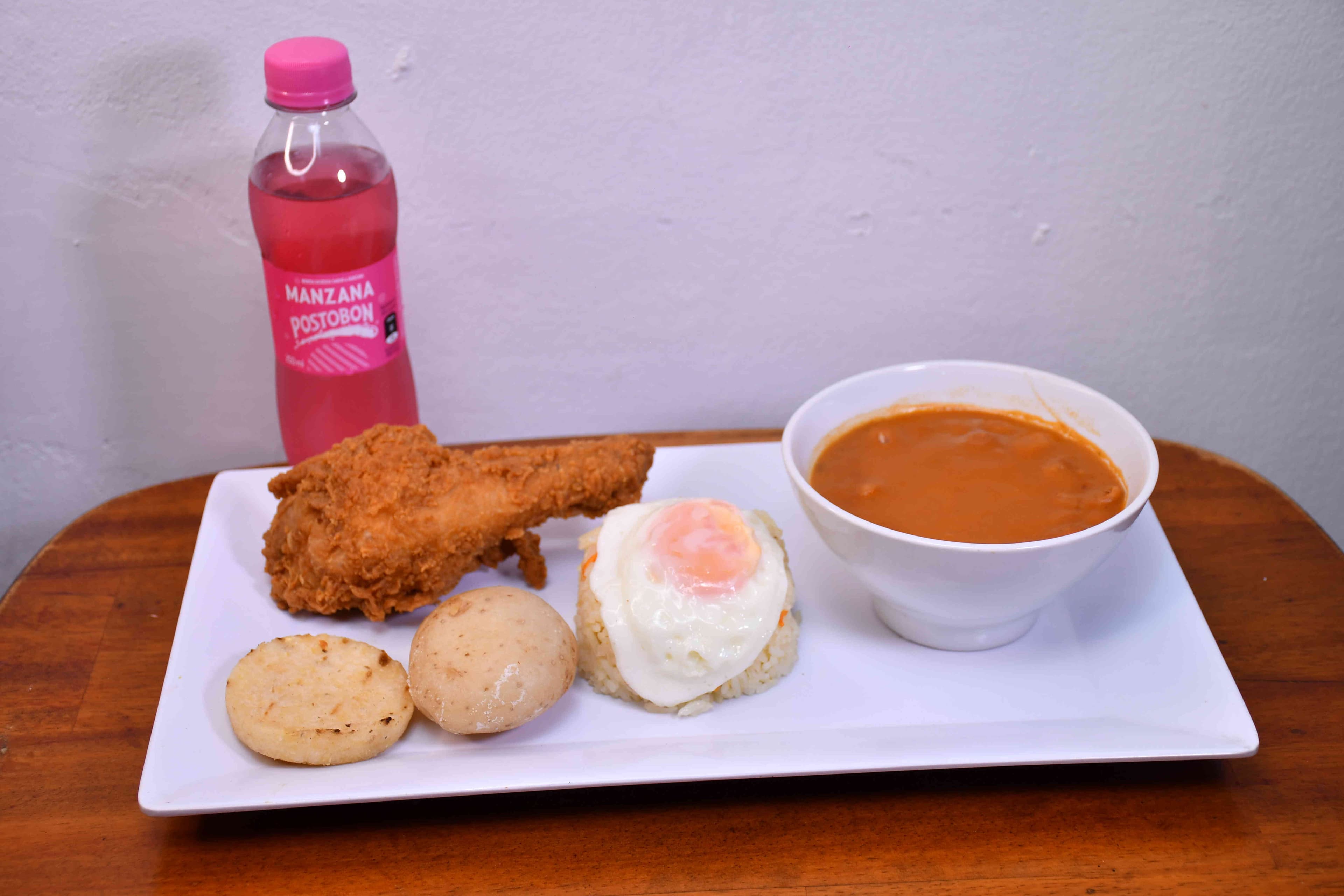 Bandeja de Pollo Apanado