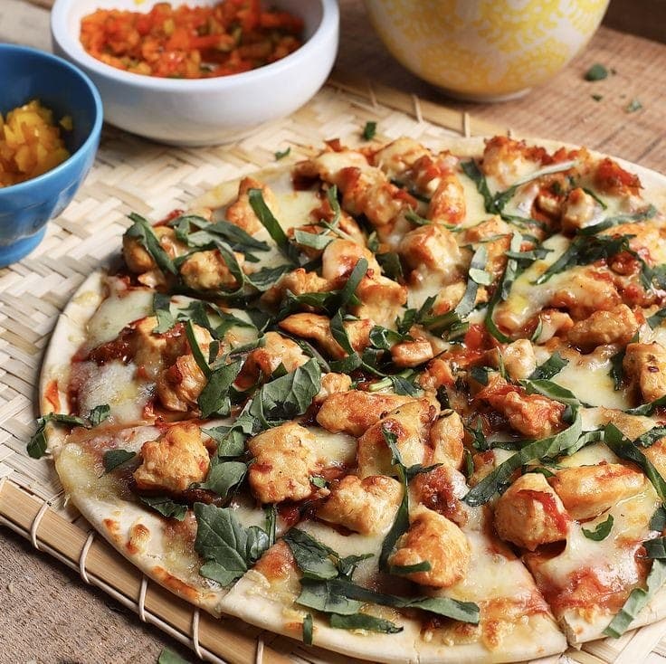 Pizza Pollo Crujiente Personal