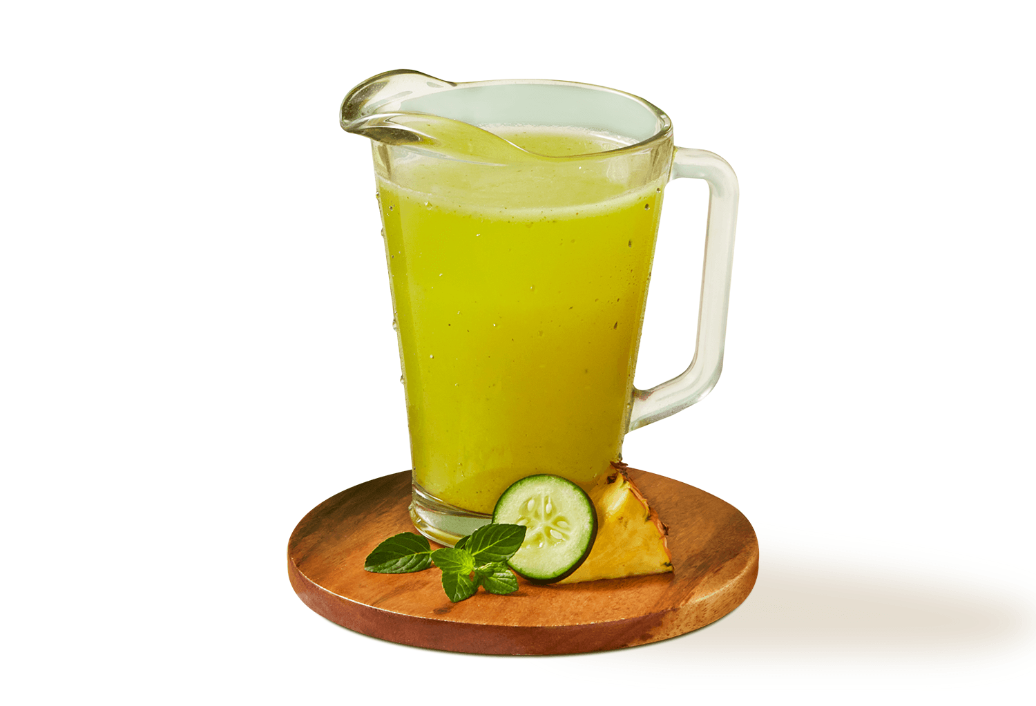 Agua de Piña, Pepino y Hierbabuena