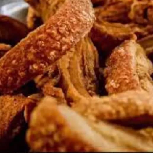 Chicharrón de Concha Tostado