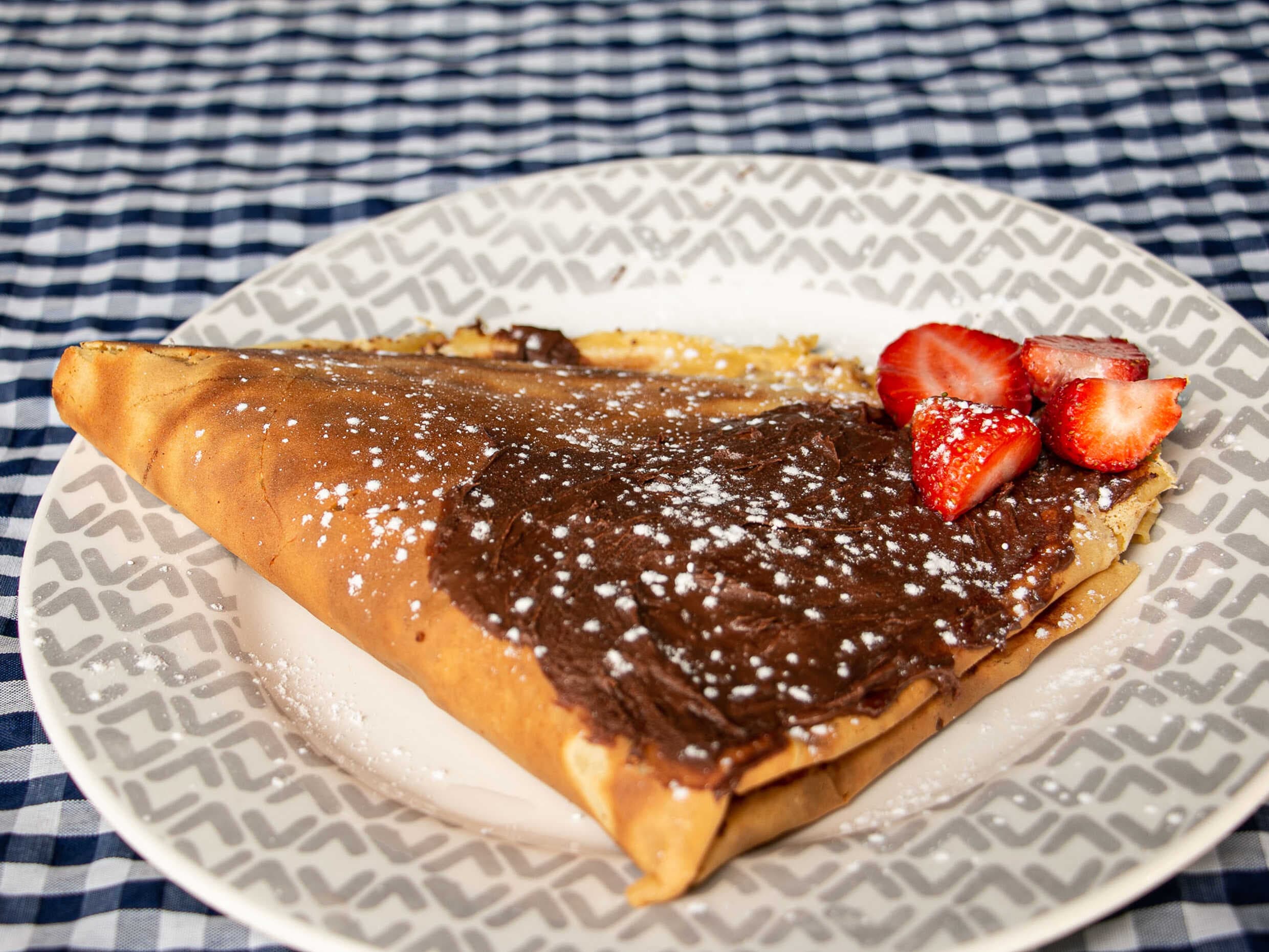Crepa de Nutella con Fruta