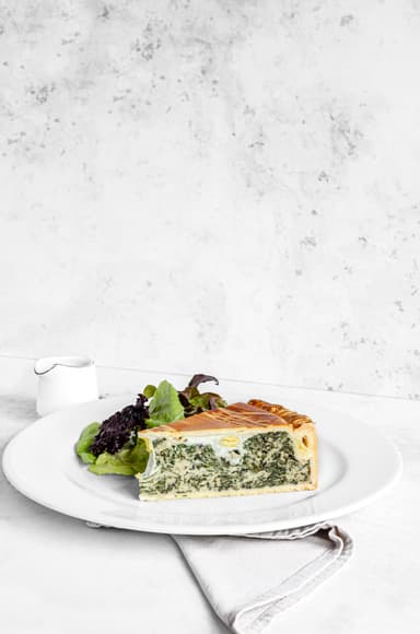 Porción de Pastel de Acelga