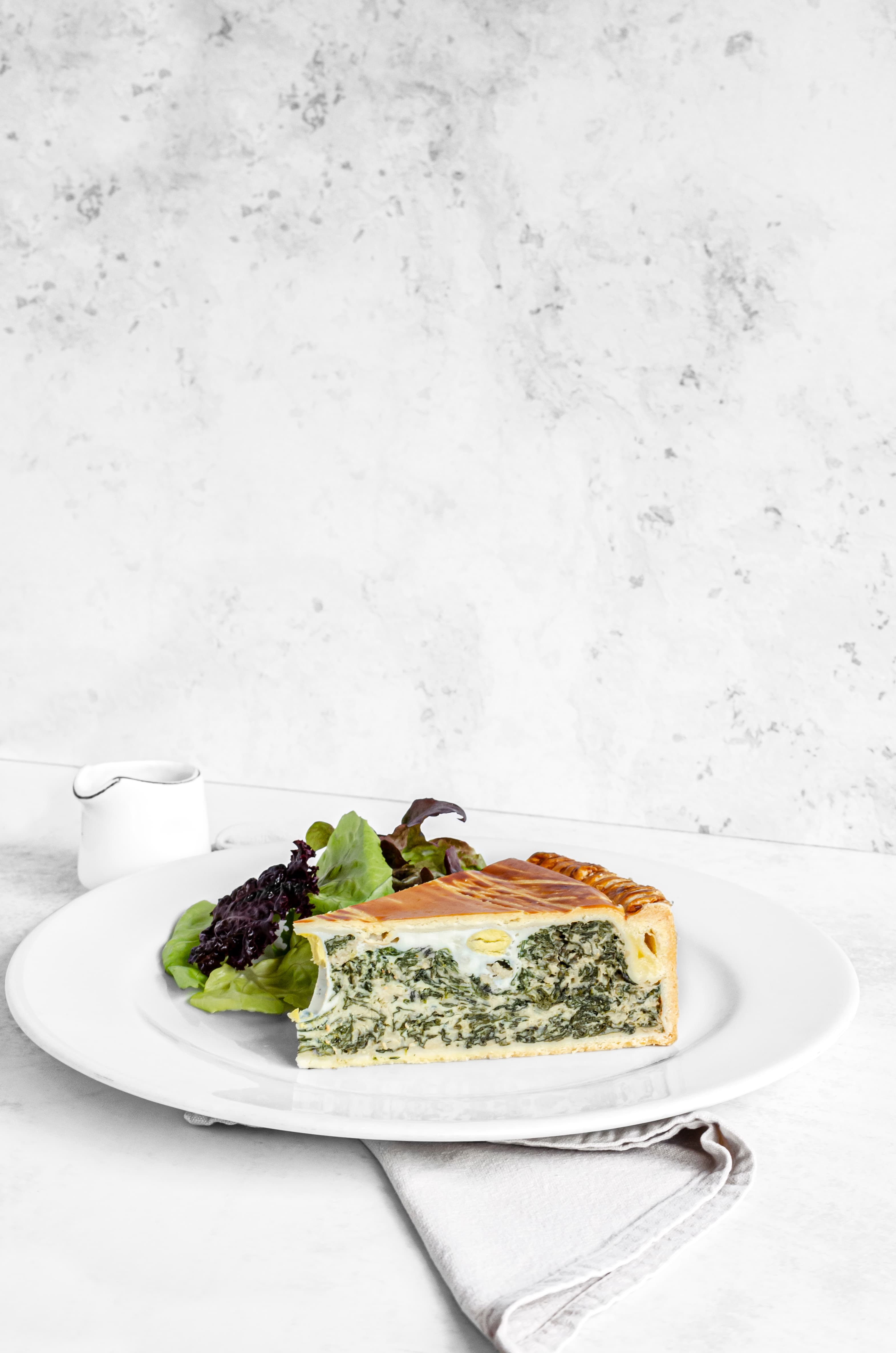 Porción de Pastel de Acelga