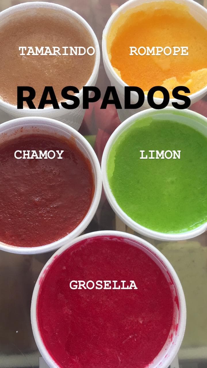 Raspado Rompope