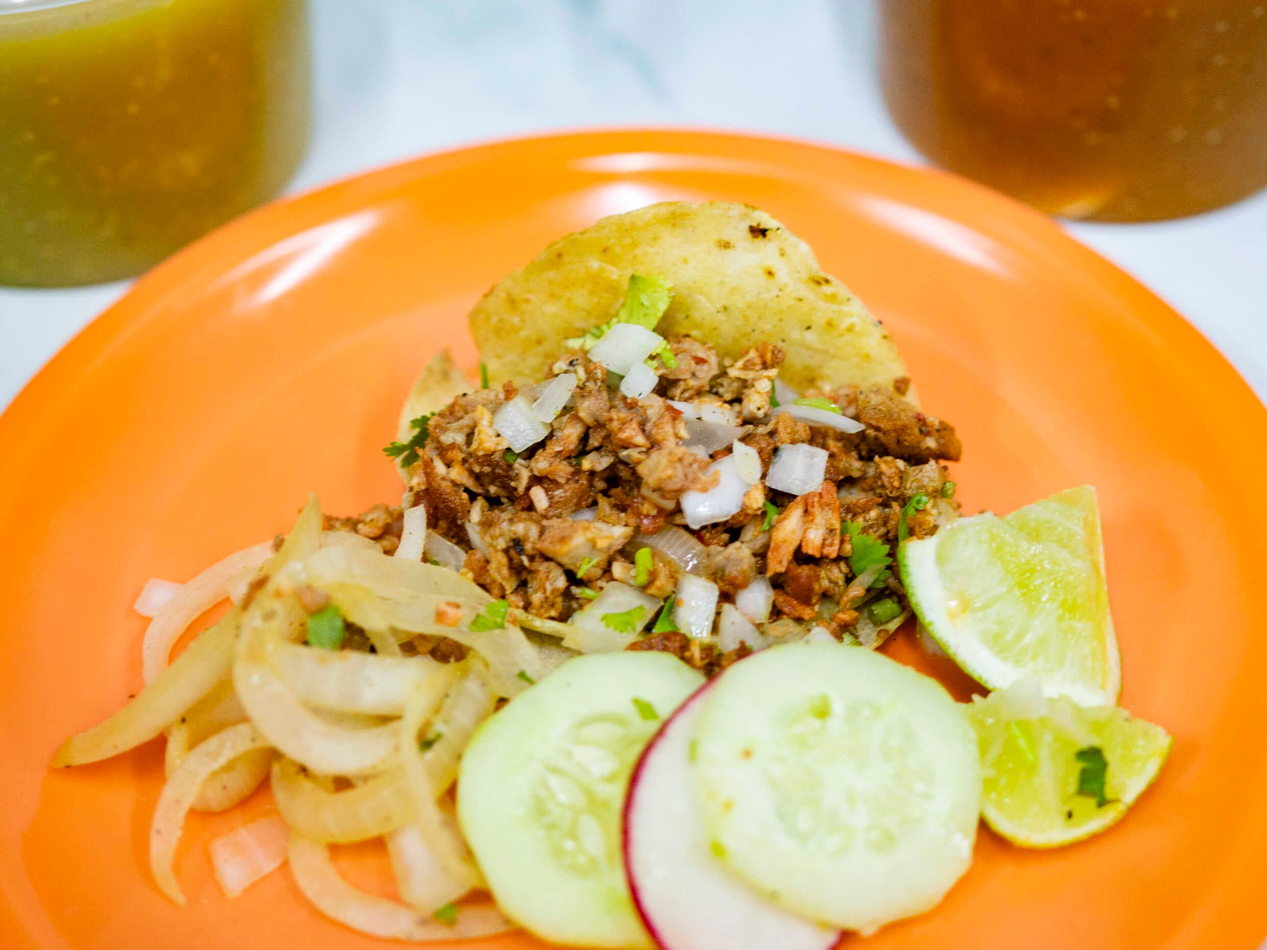 Taco de adobada