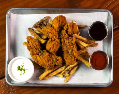 Chicken Tenders con Papas