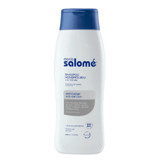 Shampoo hombres Maria Salome 2 En 1 X 400Ml