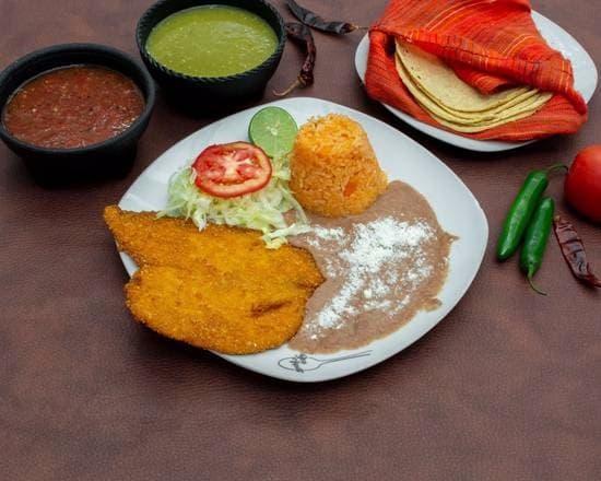 Milanesa de Pollo a la Mexicana