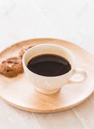 Café Americano y Galleta