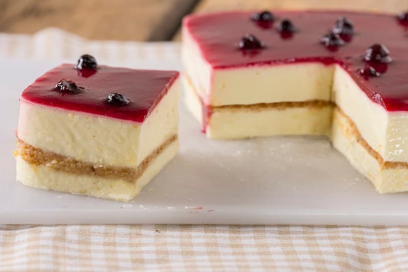 Chessecake frutos rojos