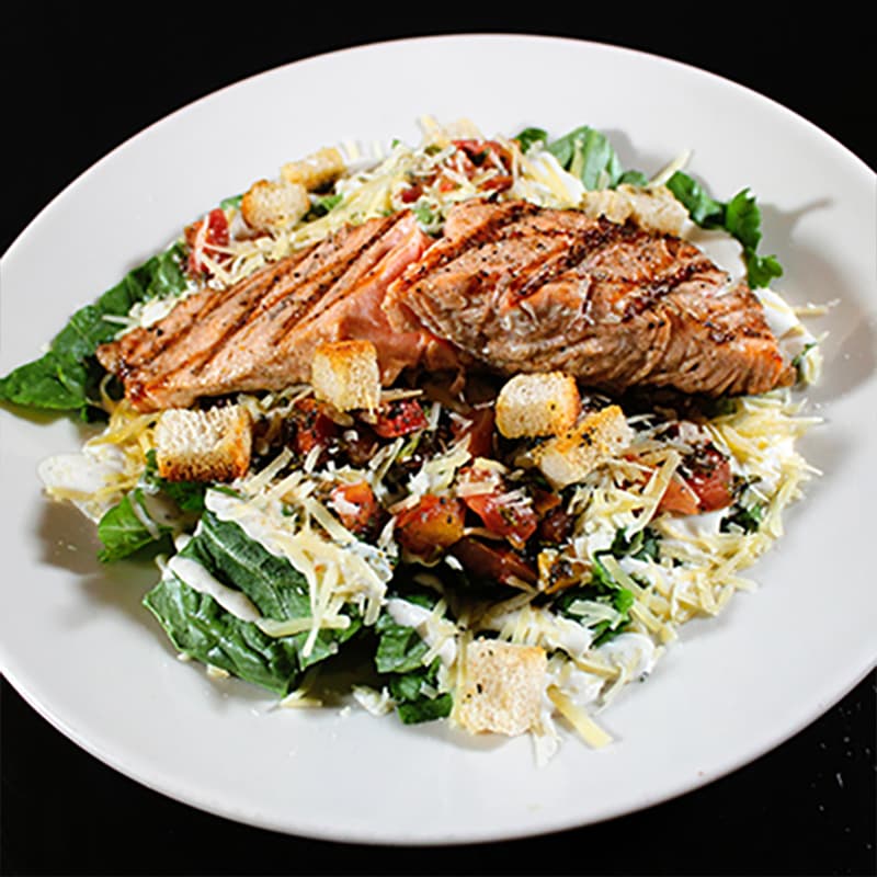 Salmon Cesar Salad