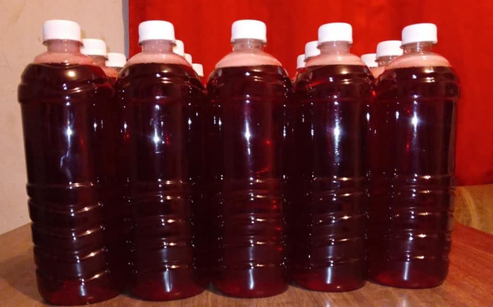 Agua de Jamaica Chica