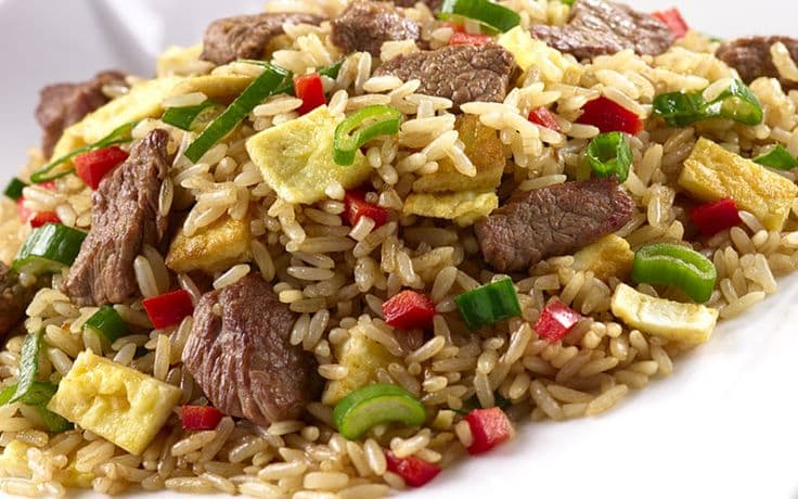 Porción de Arroz Chaufa de Carne