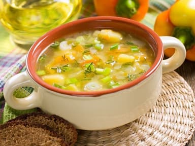 sopa de verduras
