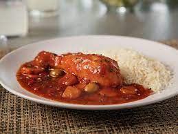 Arroz con Pollo en Salsa de ostion