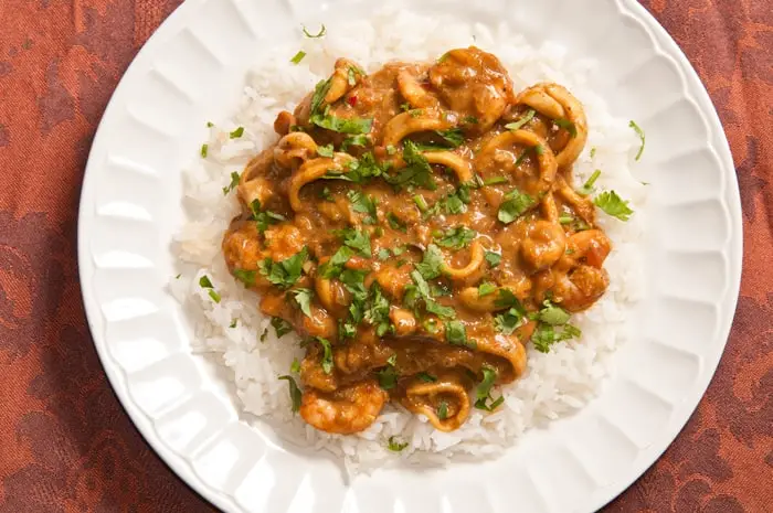 Curry Mariscos