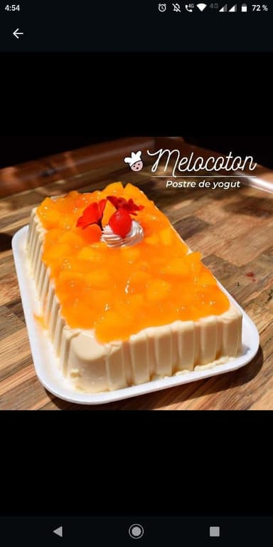Postre Familiar de Yogurt