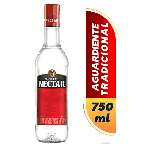 Aguardiente Néctar Rojo 750 ml