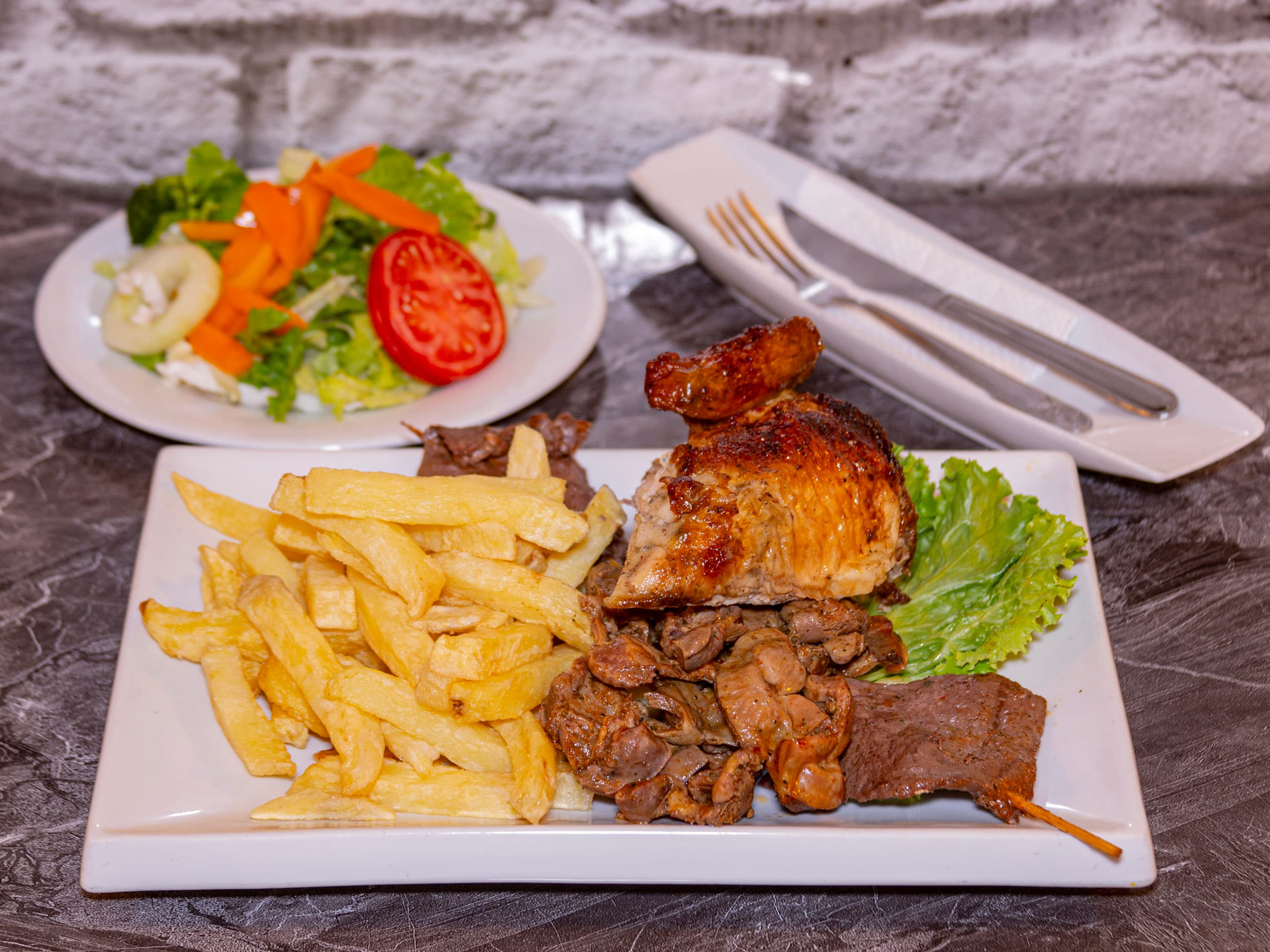 1/4 de Pollo Parrillero