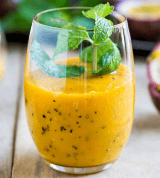Jugo de Maracuyá, Mango y Piña