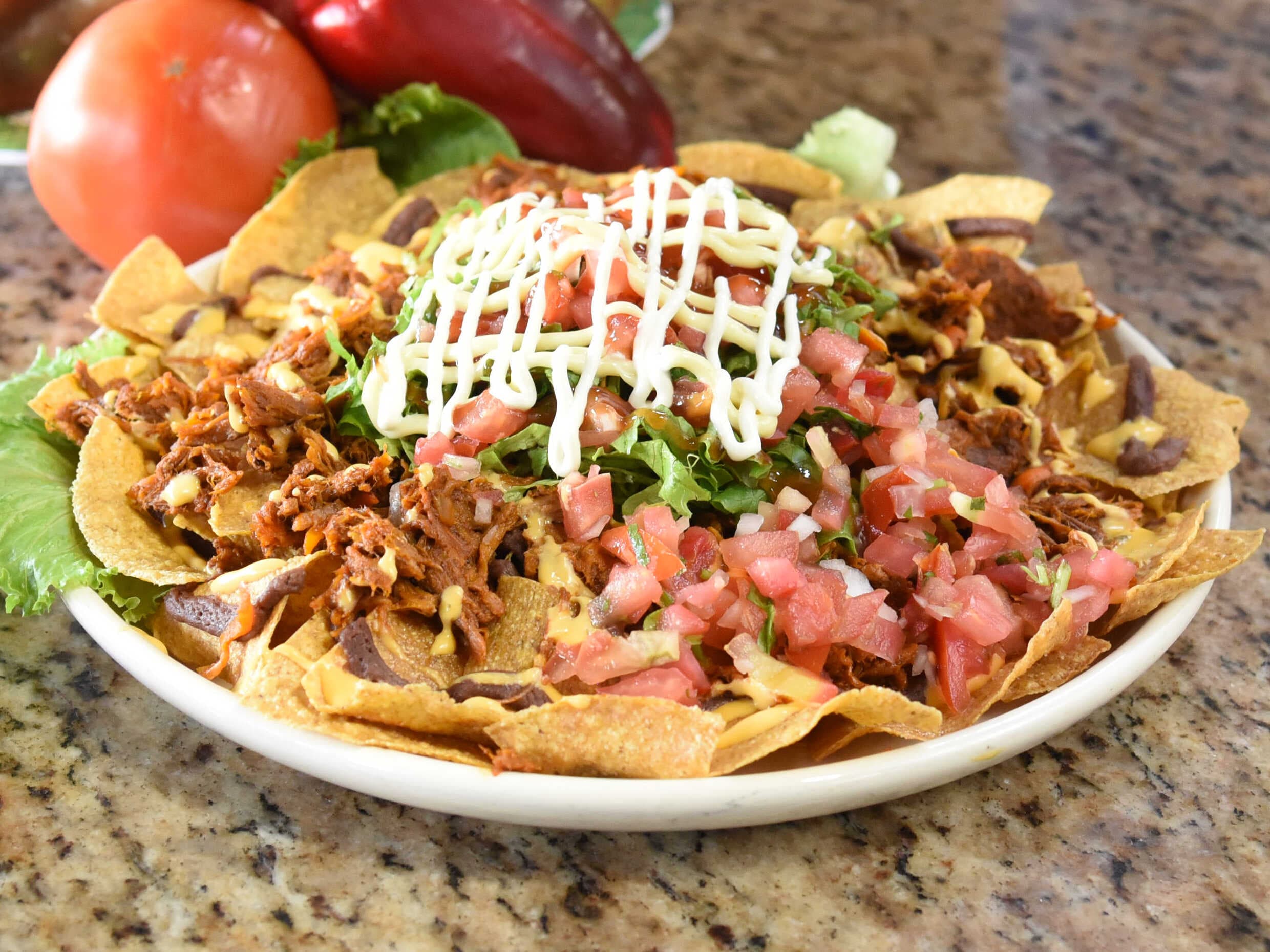 Nachos de Pollo