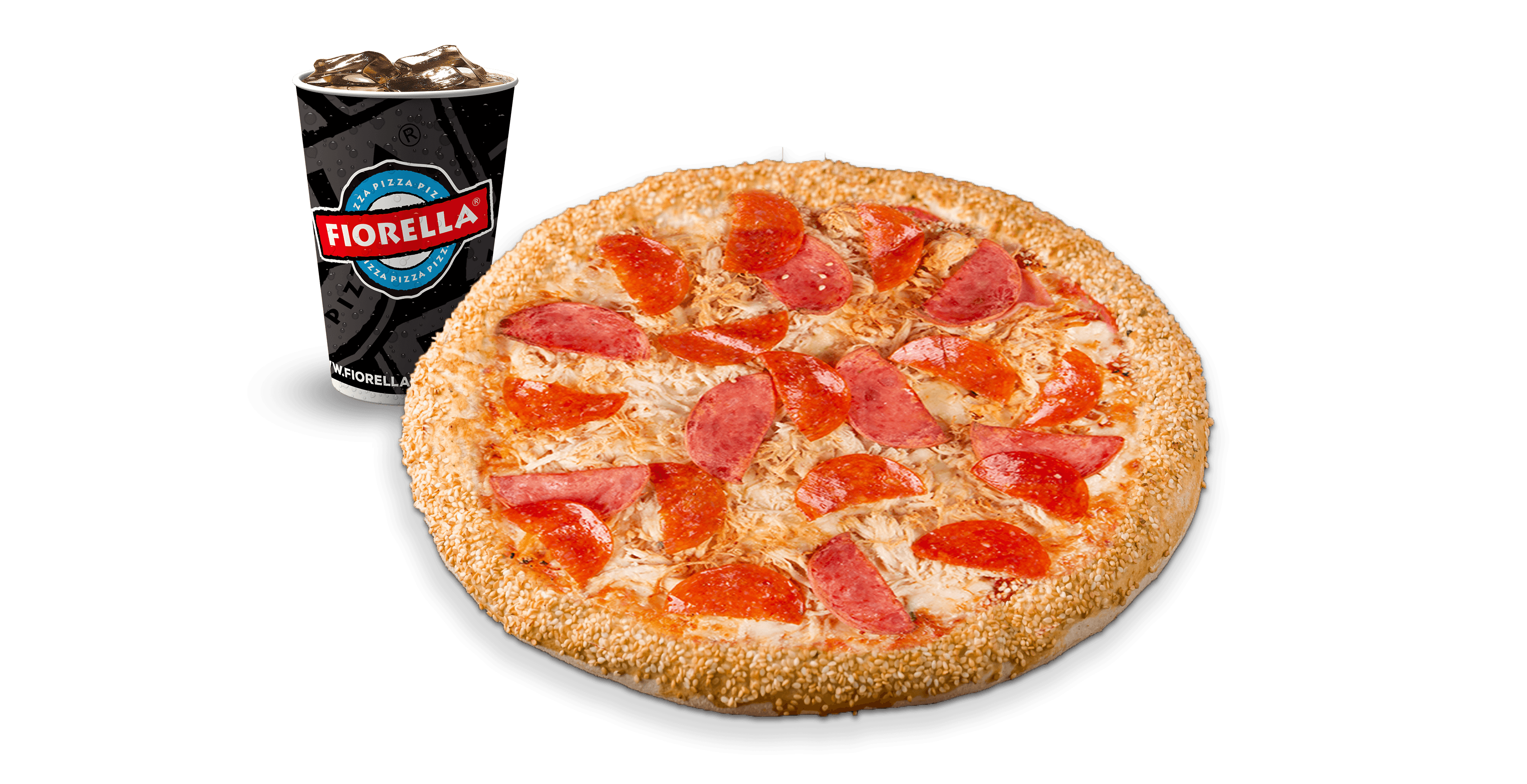 Combo Pizza Personal + Gaseosa 250 Ml