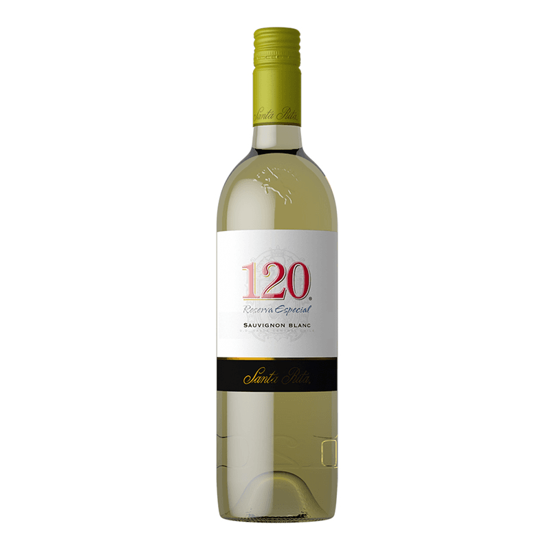 Vino Blanco Santa Rita 120 Sauvignon Blanc Rva. Especial .750