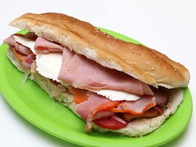 Torta de Jamón con Huevo ó Queso