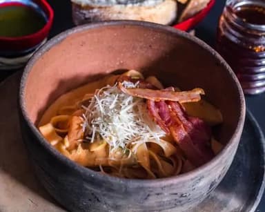 Pasta Rose Camarones