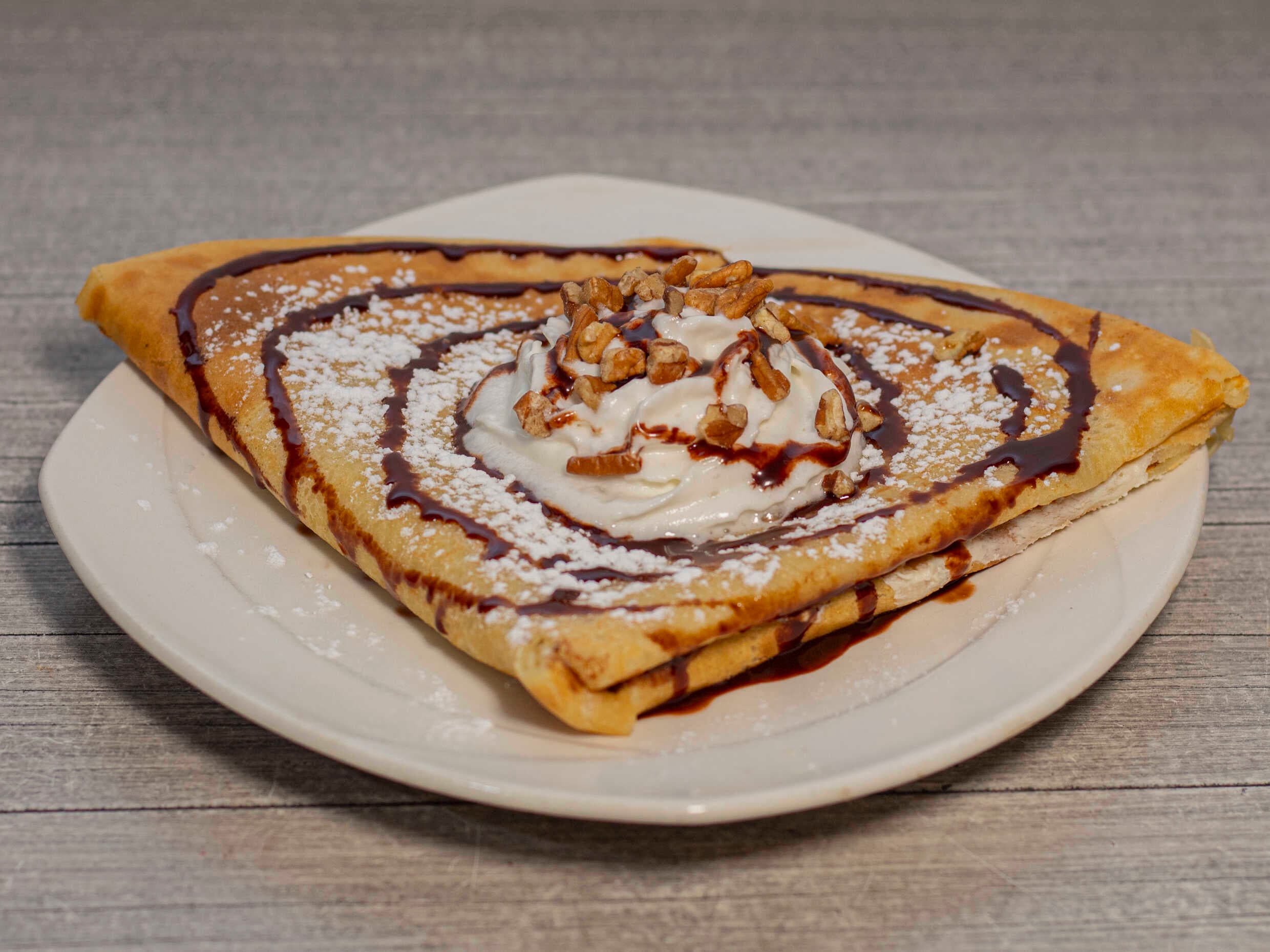 Crepa Dulce Philadelphia, Nutella y Nuez