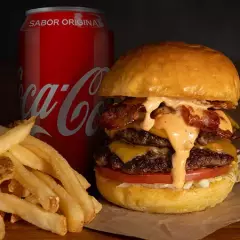Smashed Burger Combo