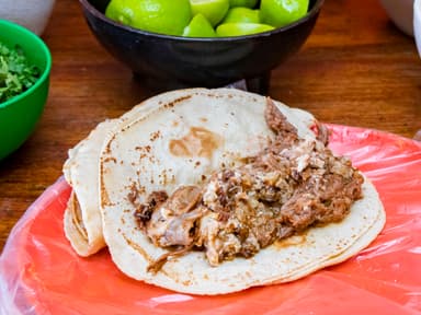 Taco de Birria surtida