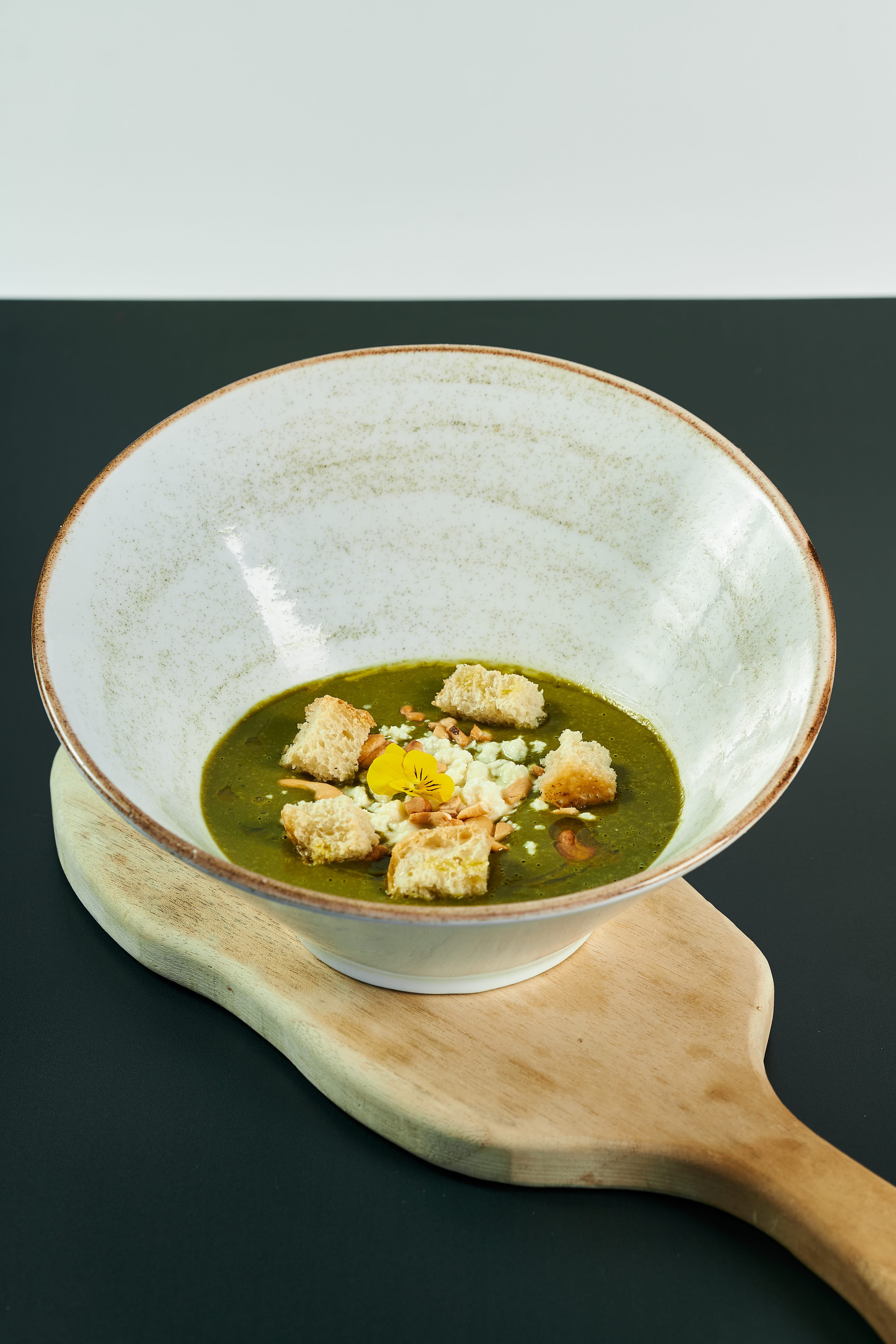 Sopa Espinaca y Brócoli