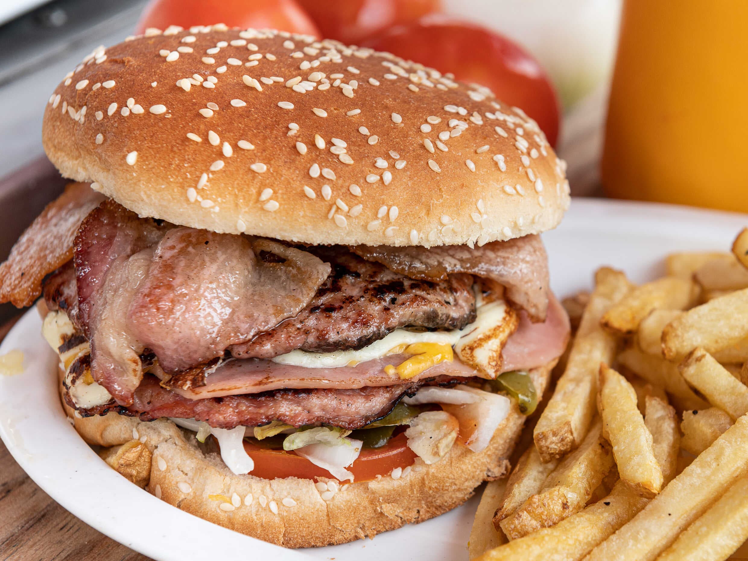hamburguesa chingona
