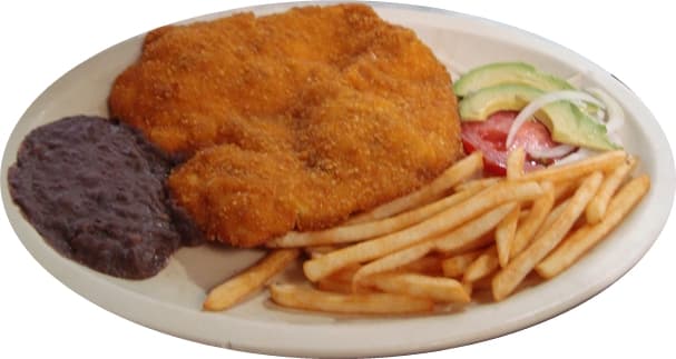 Pechuga de Pollo Empanizada + Club Sándwich