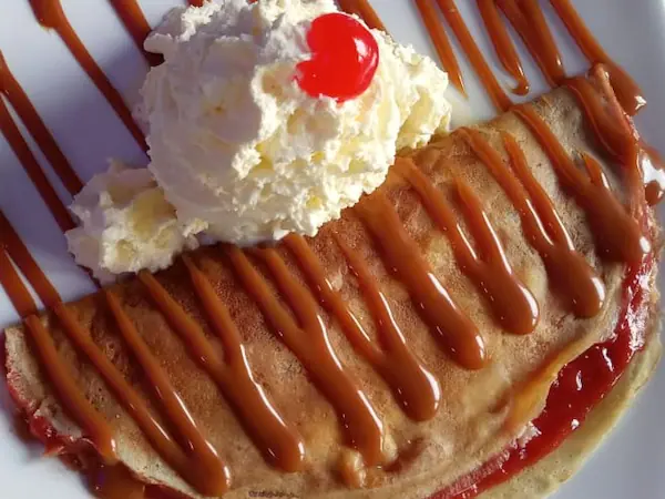Crepes Fresa con queso