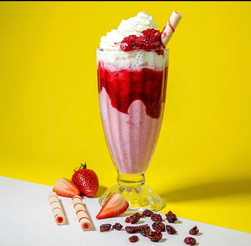 Malteada Frutos Rojos