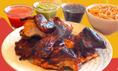 COMBO Medio Pollo Enchilado