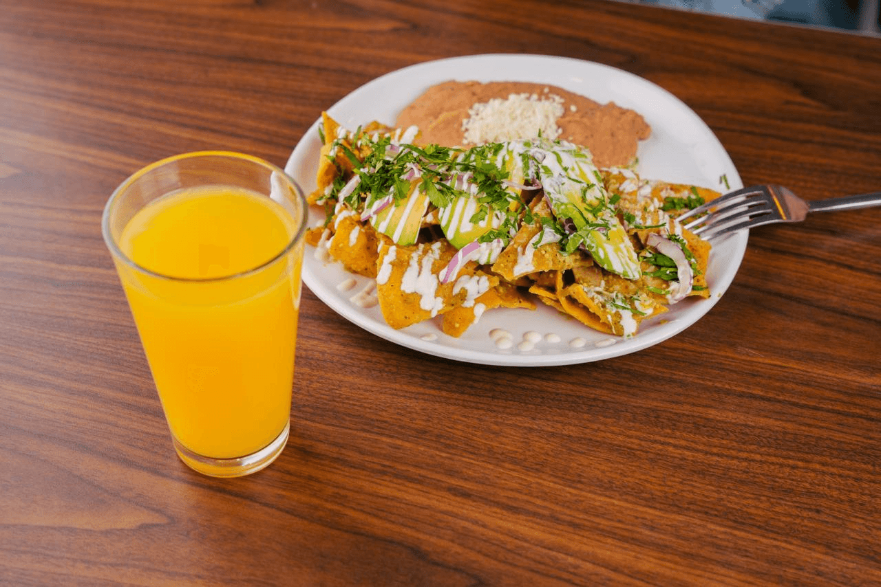 Chilaquiles en Salsa Roja
