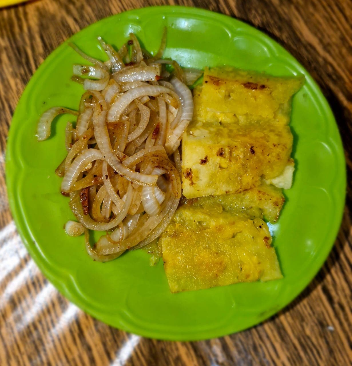 Cebolla Asada con Piña