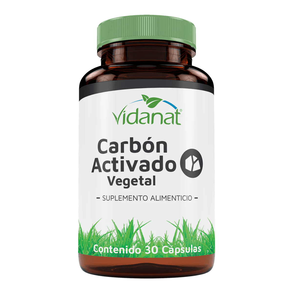CARBON ACTIVADO VEGETAL 30 CAP