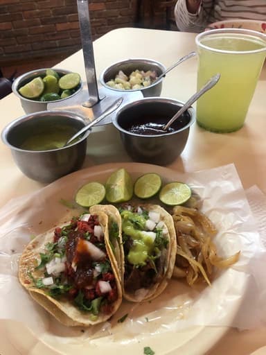 Quesataco de pastor