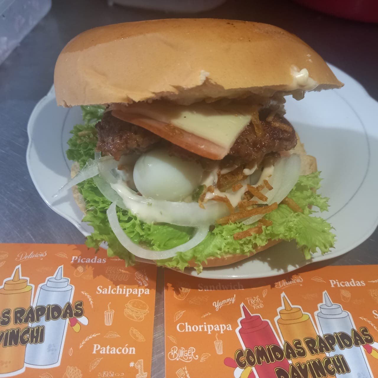 Hamburguesa Sencilla